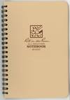 Notebook, Side Spiral Bound, No. 973T, 11.7x17.8cm (tan)