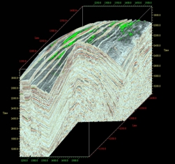 3D Seismic cube